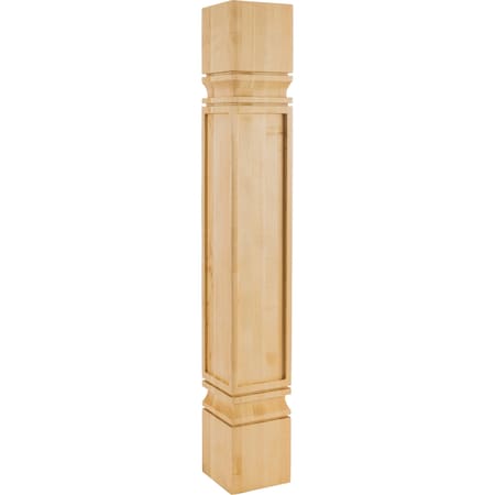 Hardware Resources 5" Wx5"Dx35-1/2"H Hard Maple Square Mission Post PS-9-5-HMP
